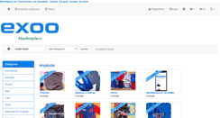 Desktop Screenshot of exoo.de