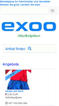 Mobile Screenshot of exoo.de
