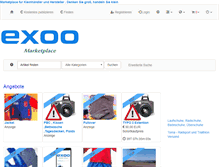 Tablet Screenshot of exoo.de